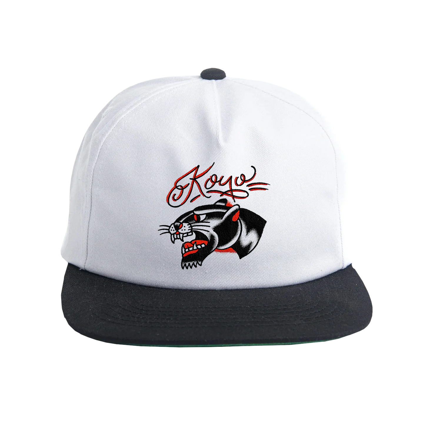 Embroidered Panther Cap
